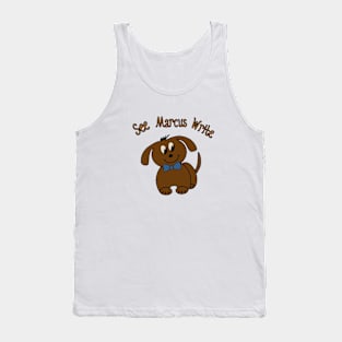 Malcolm the Puppy Tank Top